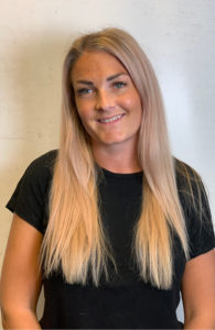 Sara Witedal, frisör på Nikita Hair Byporten i Oslo