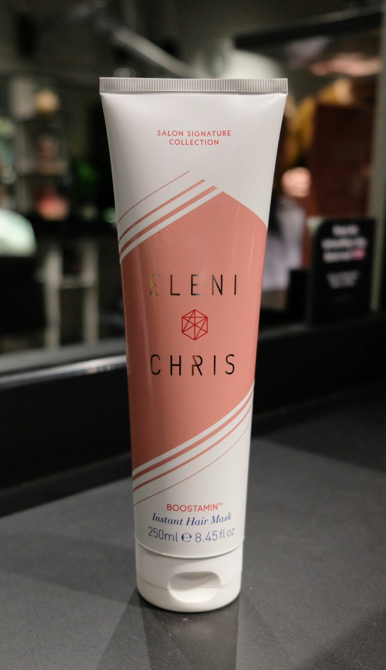 Produktbild: Eleni & Chris BoostaMin hårmask för återfuktning och glans.