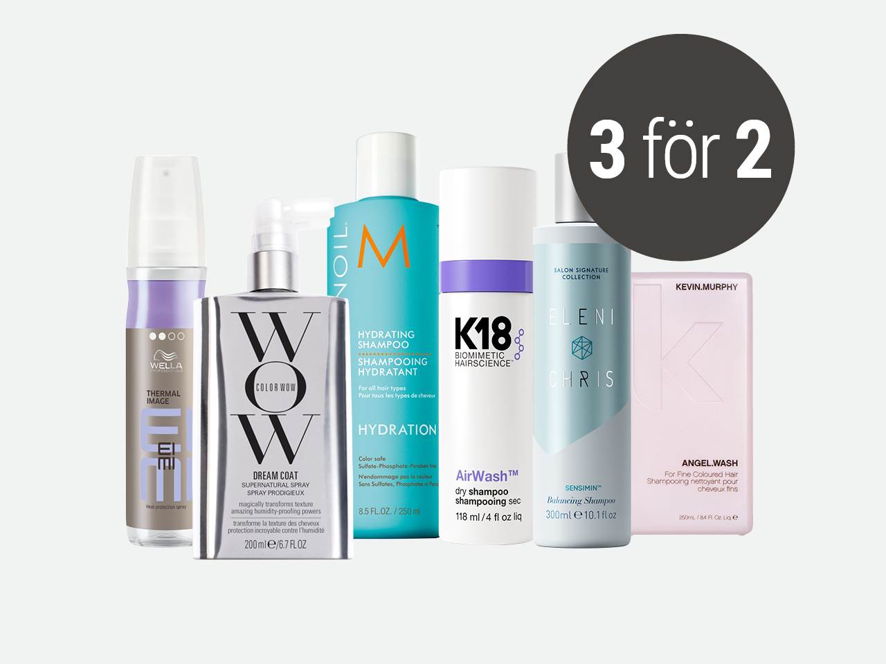 3 för två på produkter Nikita Hair