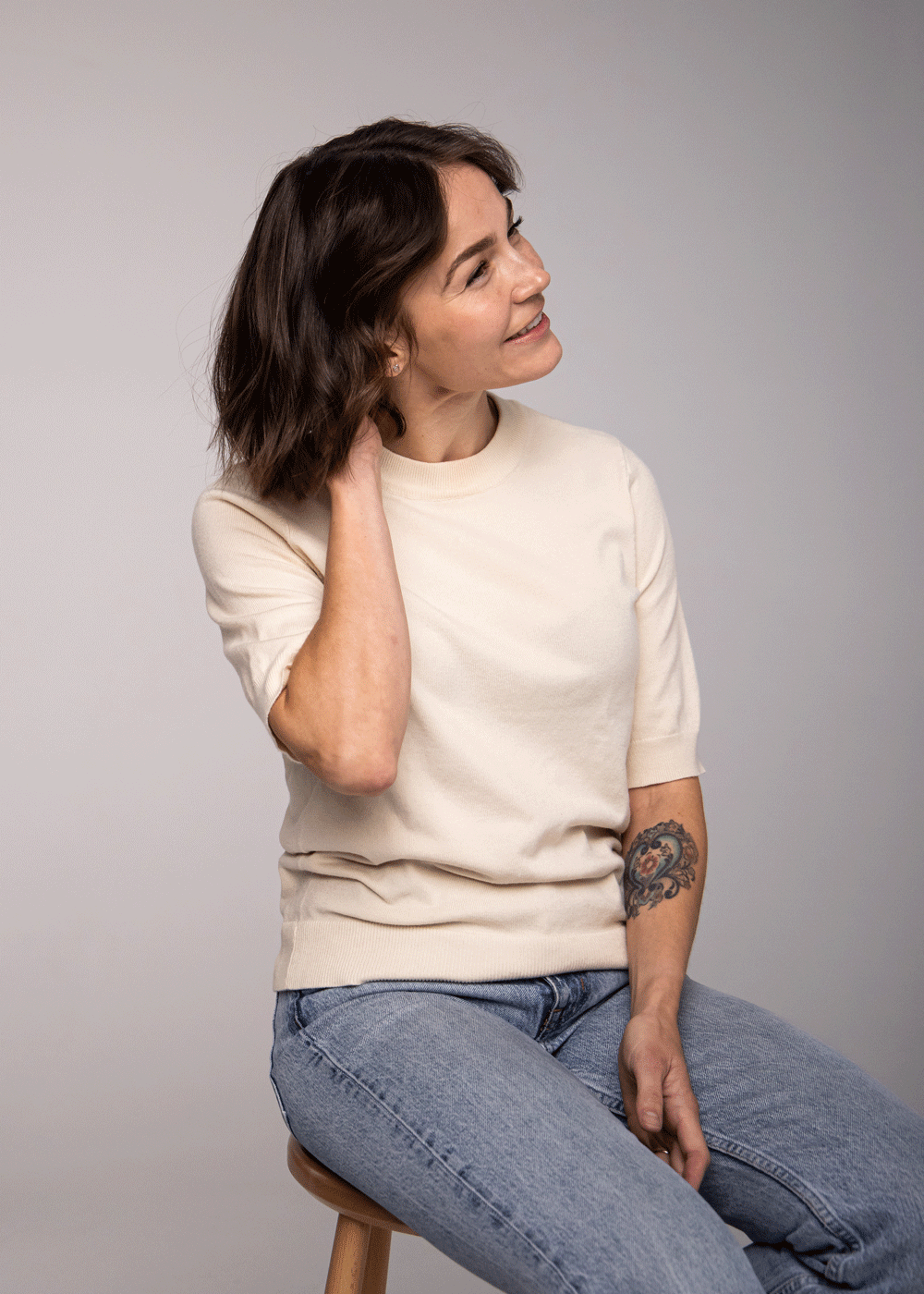 French Bob frisyre med naturlig tekstur og myk bevegelse – Nikita Hair