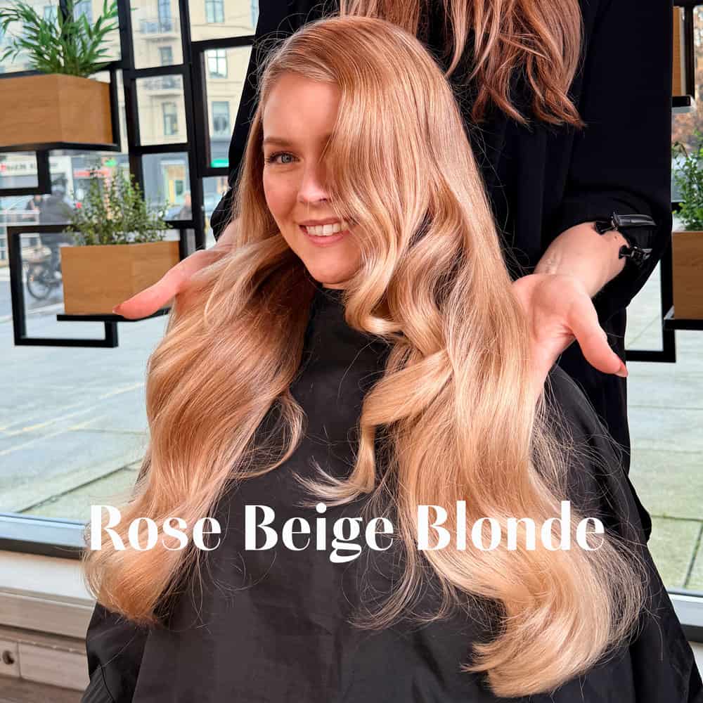 Rose Beige Blonde Nikita Hair Trend