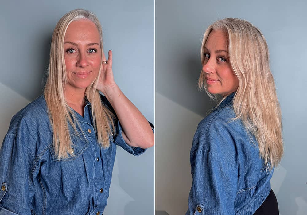 Keratin behandling i salong hos Nikita Hair