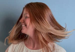 Keratin behndling hos Nikita Hair