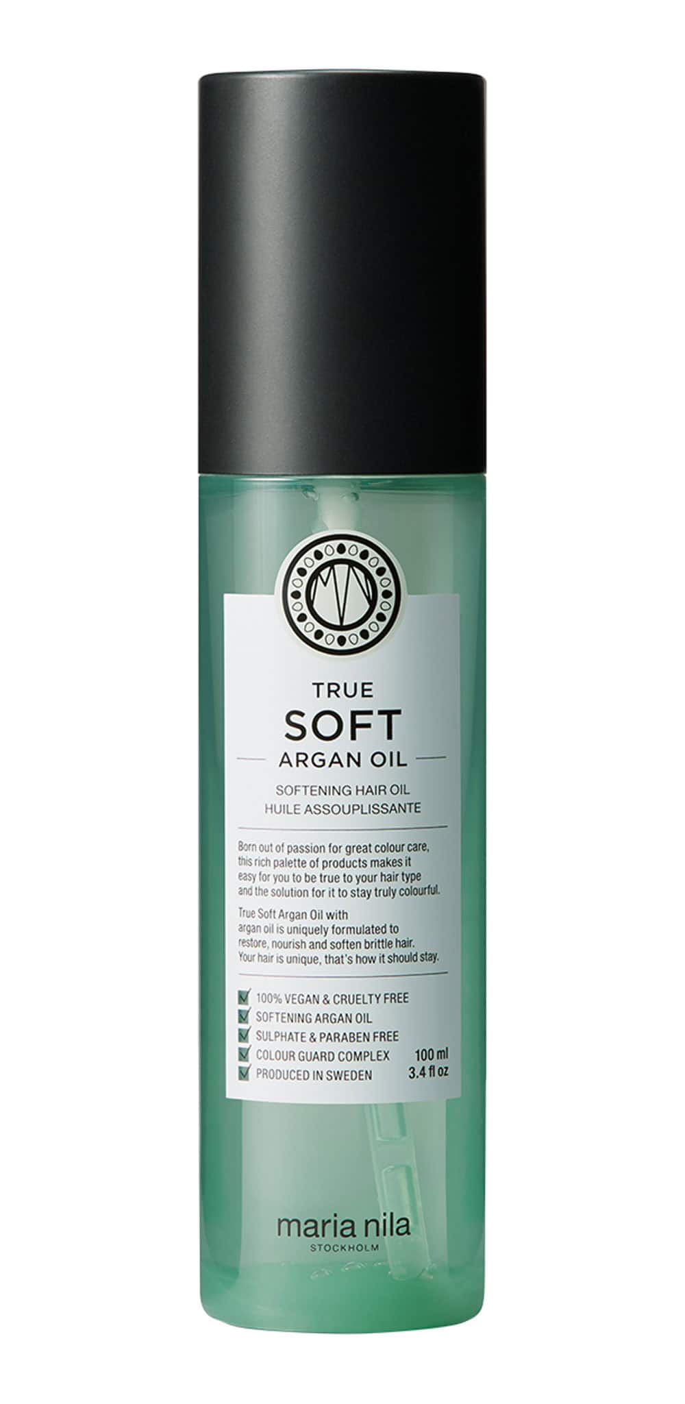 Maria Nila True Soft Argan Oil hårolja för torrt och slitet hår