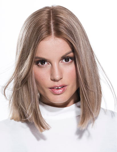 Lang bob klippes hos Nikita Hair