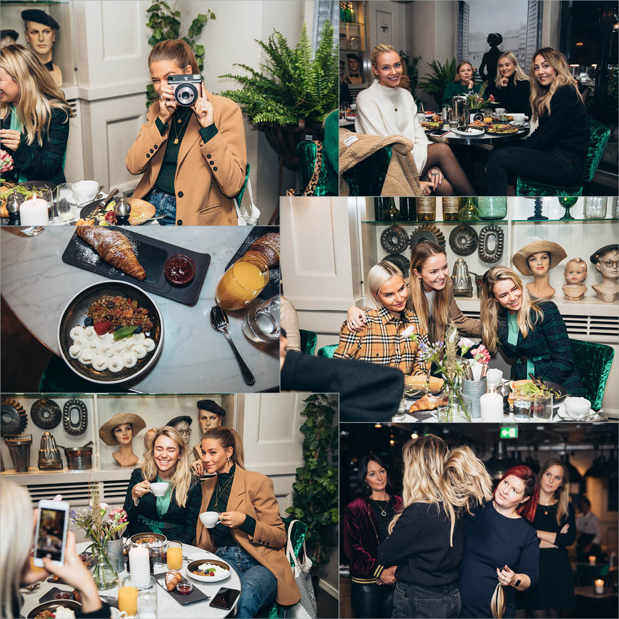 Lansering av VOKE Master Hair Extensions ble holdt på Albert Bistro i Oslo.